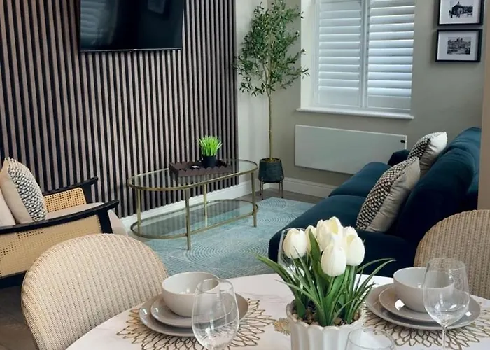 2-bed With Balcony & Parking Lägenhet Harrogate