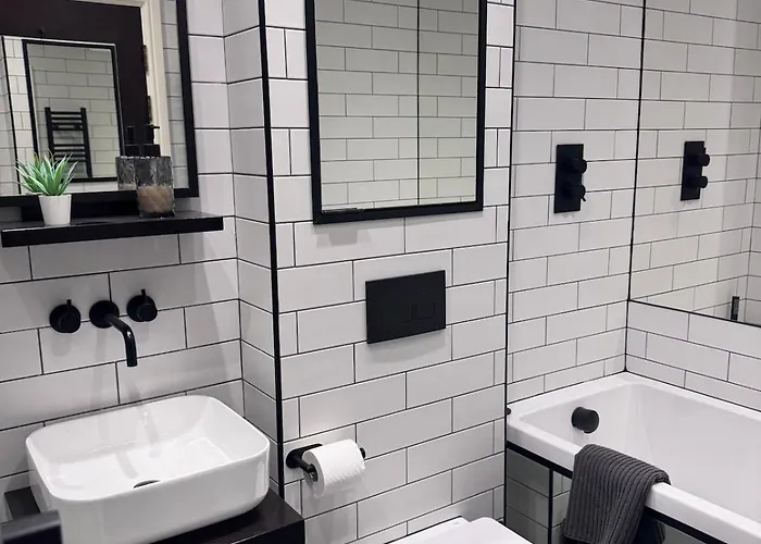 2-bed With Balcony & Parking Lägenhet Harrogate